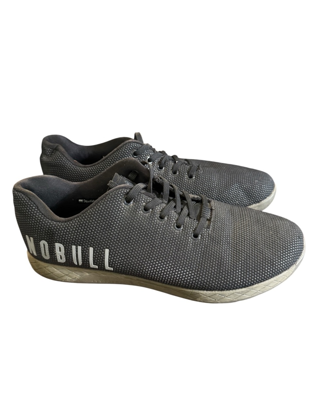 NOBULL Outwork Black SuperFabric Cross-Training Shoes - Men's 13